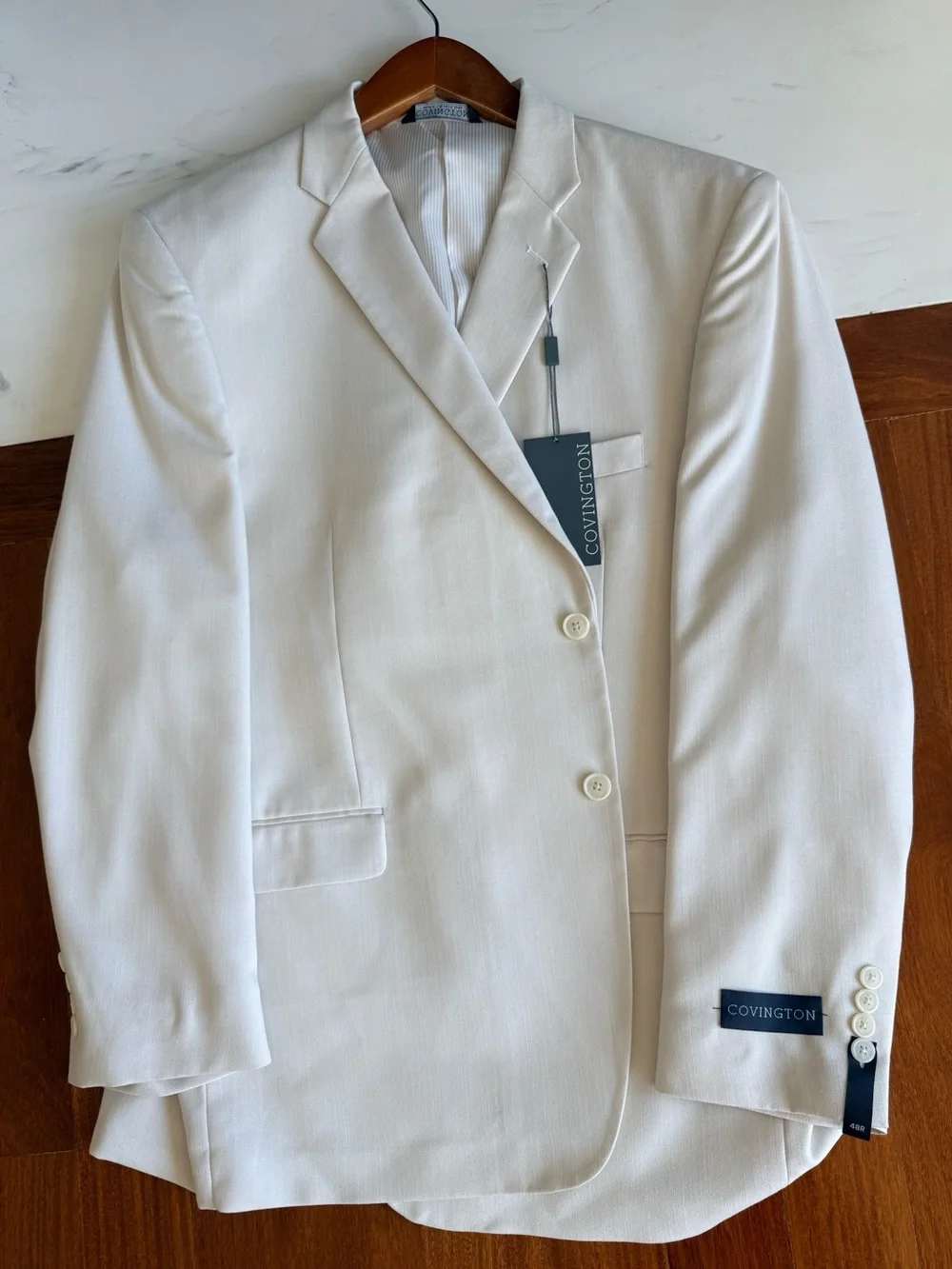 NWT Covington Men's SPORTCOAT Blazer Single Breasted Suit SPORT COAT Size 48 REG